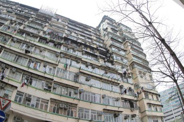 Tai Kock Tsui, Mong kok, Hong Kong 7 Mart 2015