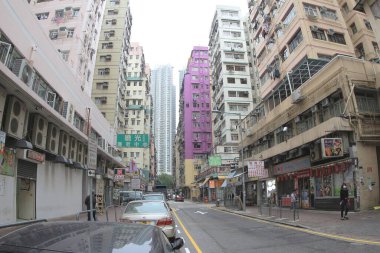 Tai Kock Tsui, Mong kok, Hong Kong 7 Mart 2015