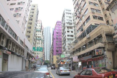 Tai Kock Tsui, Mong kok, Hong Kong 7 Mart 2015