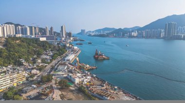 10 Şubat 2024 Cha Kwo Ling köyü eski bir gecekondu köyüdür, Kowloon.