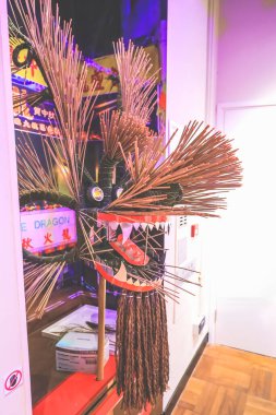 Tai Hang Ateş Ejderhası Dansı, Hong Kong. 9 Şubat 2024