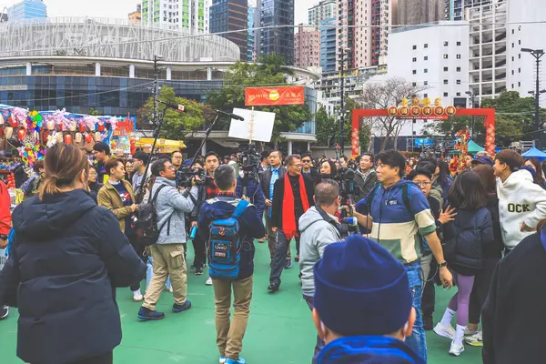 9 Şubat 2024 Hong Kong Yeni Yıl Çiçek Pazarları,