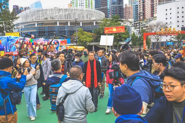 9 Şubat 2024 Hong Kong Yeni Yıl Çiçek Pazarları,
