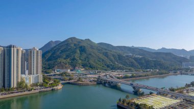 Sha Tin 'de ikamet yeri, Hong Kong 11 Şubat 2024