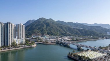 11 Şubat 2024 Sha Tin, Hong Kong İkamet Alanı