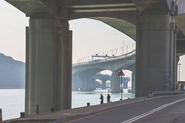 13 Şubat 2024 Hong Kong Zhuhai Macao Köprüsü