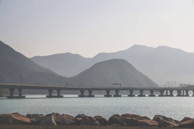 13 Şubat 2024 Hong Kong Zhuhai Macao Köprüsü