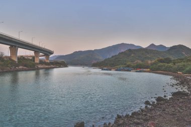 13 Şubat 2024 Hong Kong Zhuhai Macao Köprüsü