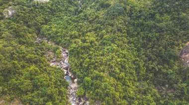 Ma Tai deresinin manzarası, Ma On Shan 24 Şubat 2024