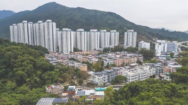 Tai Shui Hang 'ın manzarası, Ma On Shan 24 Şubat 2024