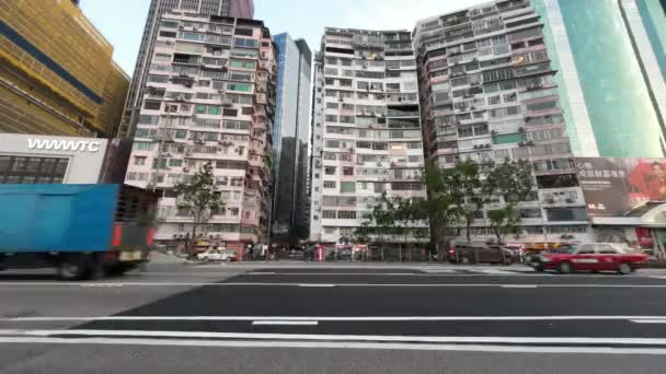 Hong Kong Mars 2022 Trafic Dans Baie Causeway Île Hong — Video