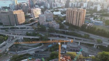 Hong Kong - 12 Mart 2024: Chatham Yolu 'nun kuzeyi, Hung Hom