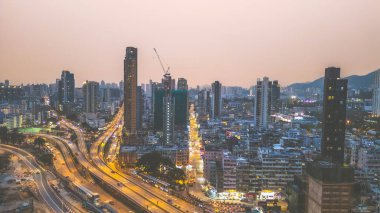 Kowloon Şehir Bölgesi şehir manzarası