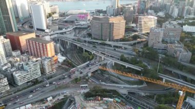 Hong Kong - 12 Mart 2024: Chatham Road North, Hung Hom, HK