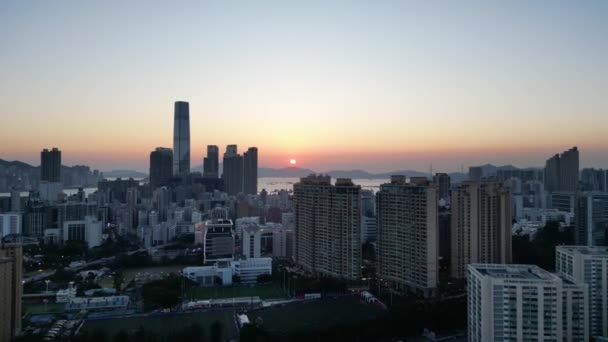 Hong Kong Marzo 2024 Penisola Kowloon Paesaggio Man Tin — Video Stock