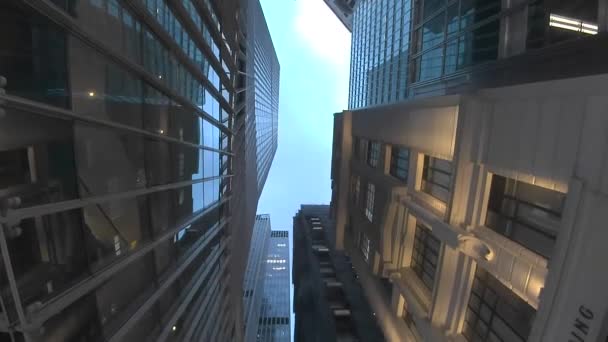 Hong Kong Března 2024 Rušná Ulice Poblíž Theatre Lane Hong — Stock video