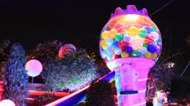 Honk Kong - 15 Mart 2024: Çekici Çiçek Fuarı 