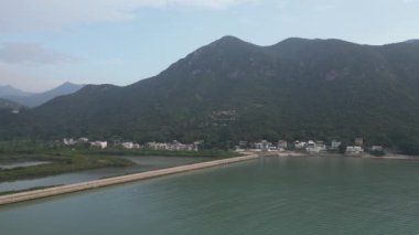 Nam Chung, Hong Kong 'un hava görüntüsü. 