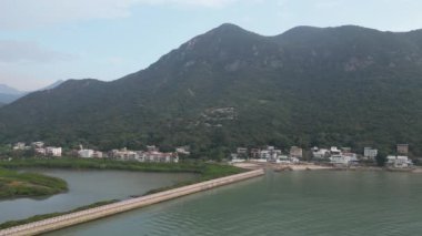 Nam Chung, Hong Kong 'un hava görüntüsü. 