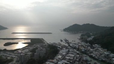 Tai O balıkçı köyü, Lantau, Hong Kong, Tai O kıyı şeridi 
