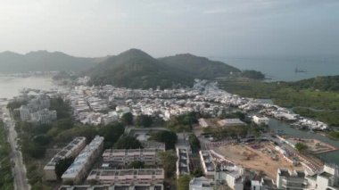 Tai O balıkçı köyü, Lantau, Hong Kong, Tai O kıyı şeridi 