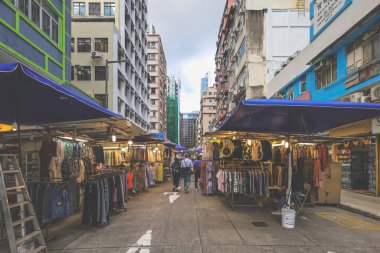 3 Nisan 2024 Ürdün, Hong Kong 'da Bowring Caddesi.