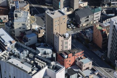 Tokyo Gökyüzü Ağacı ile Tokyo Skyline, Oshiage Bölgesi, 30 Kasım 2023