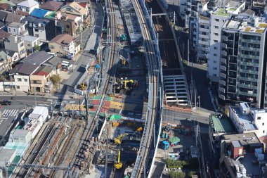 Tokyo Gökyüzü Ağacı ile Tokyo Skyline, Oshiage Bölgesi, 30 Kasım 2023