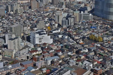 Gökdelenleri ve kalabalık bir şehir merkezi olan hareketli bir şehir. 30 Kasım 2023