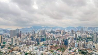 Kowloon Tong şehir manzarası, 19 Nisan 2024