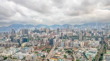 Kowloon Tong şehir manzarası, 19 Nisan 2024