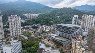 Tai Po Kasabası, Hong Kong yerleşim bölgesi 20 Nisan 2024