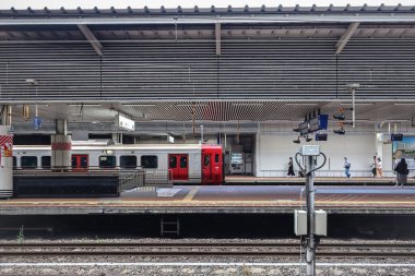 Japonya 'daki Kyushu Demiryolu Şirketi' nin 11 Mayıs 2024 tarihli sınırlı ekspres hizmeti.