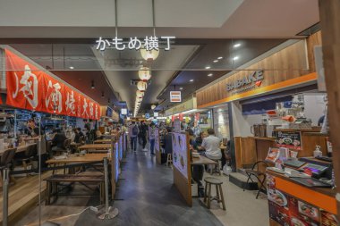 11 Mayıs 2024 Nagasaki istasyonu ve alışveriş merkezi. Japonya, Nagasaki 'deki ana istasyonlardan biri.