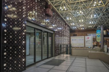 11 Mayıs 2024 Nagasaki istasyonu ve alışveriş merkezi. Japonya, Nagasaki 'deki ana istasyonlardan biri.