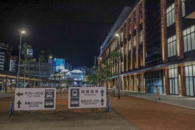 11 Mayıs 2024 Nagasaki istasyonu ve alışveriş merkezi. Japonya, Nagasaki 'deki ana istasyonlardan biri.