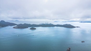Lamma Adası panoramik manzarası, Hong Kong