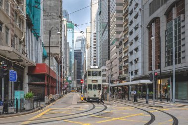 Hong Kong City yaşamı, 16 Haziran 2024 Batı Market tramvay istasyonu