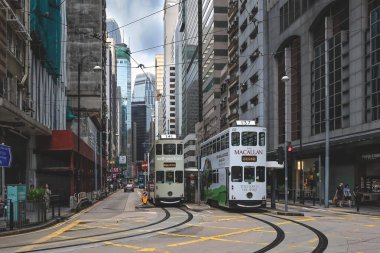 Hong Kong City yaşamı, 16 Haziran 2024 Batı Market tramvay istasyonu