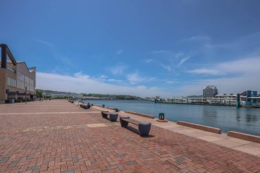 Sasebo Portside Parkı manzarası, Japonya 13 Mayıs 2024