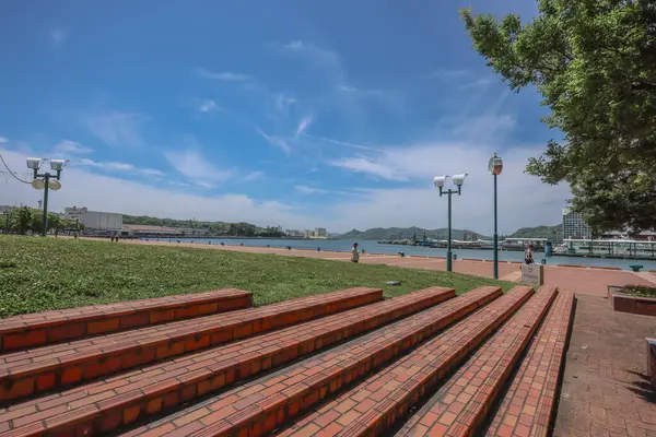 stock image the landscape of the Sasebo Portside Park, japan May 13 2024