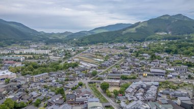 Yufuin köyü, Ooita ken Yufu şehri 15 Mayıs 2024