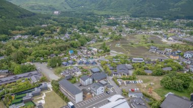 Yufuin köyü, Ooita ken Yufu şehri 15 Mayıs 2024