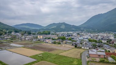 15 Mayıs 2024 Yufuin kasabasından, Oita Bölgesi, Kyushu, Japonya