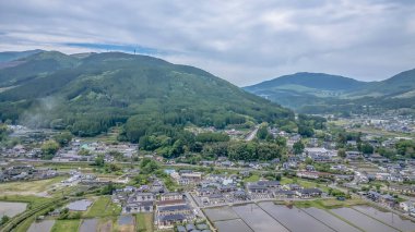 15 Mayıs 2024 Yufuin kasabasından, Oita Bölgesi, Kyushu, Japonya