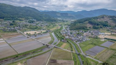 15 Mayıs 2024 Yufuin kasabasından, Oita Bölgesi, Kyushu, Japonya