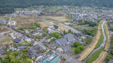 15 Mayıs 2024 Yufuin kasabasından, Oita Bölgesi, Kyushu, Japonya