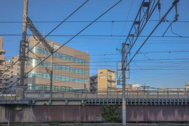 16 Mayıs 2024 Şehir Trenle Yolculuk Sahnesi, Fukuoka Japonya