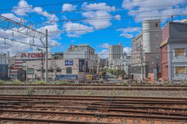 16 Mayıs 2024 Şehir Trenle Yolculuk Sahnesi, Fukuoka Japonya