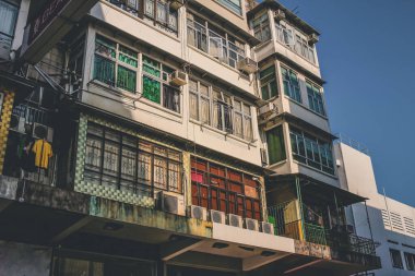 Sai kung Hong Kong 'daki eski tarz ev 3 Ocak 2015